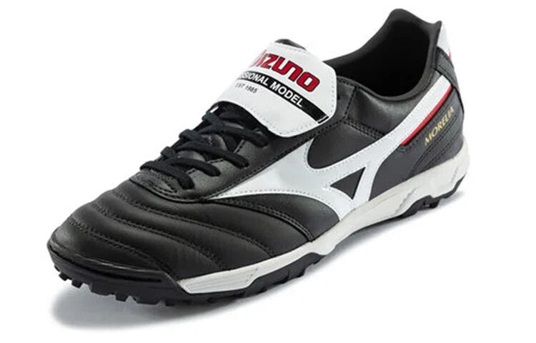 botas de fútbol morelia ll pro as negro blanco