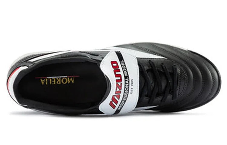 botas de fútbol morelia ll pro as negro blanco